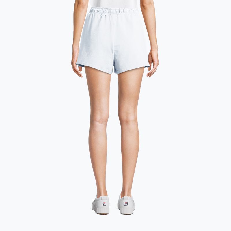 Pantaloncini a vita alta FILA Brandenburg da donna, bianco brillante 2