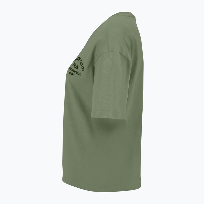 Maglietta FILA Boms Loose Fit donna verde petrolio 3