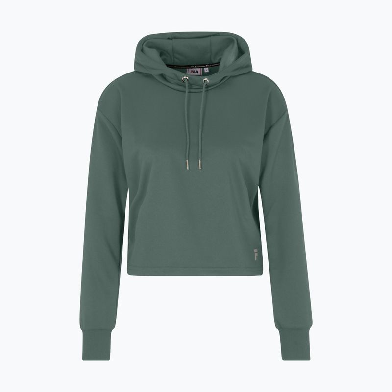 FILA Felpa donna Rheine Cropped Hoody foresta scura