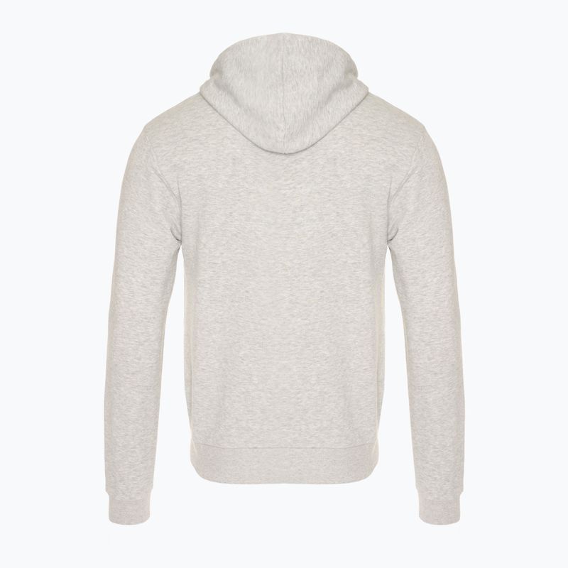 Felpa da uomo FILA Bengel Regular Hoody grigio chiaro melange 2