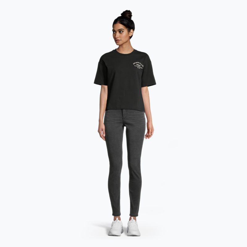 Maglietta FILA Boms Loose Fit donna nero 2