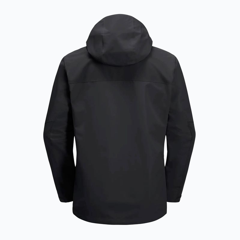 Giacca Jack Wolfskin 3-in-1 da uomo Jasper 2L nero 7