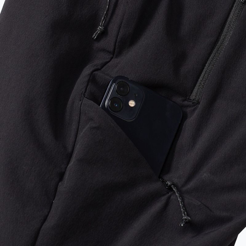 Pantaloni softshell Jack Wolfskin da donna Holdsteig nero 7
