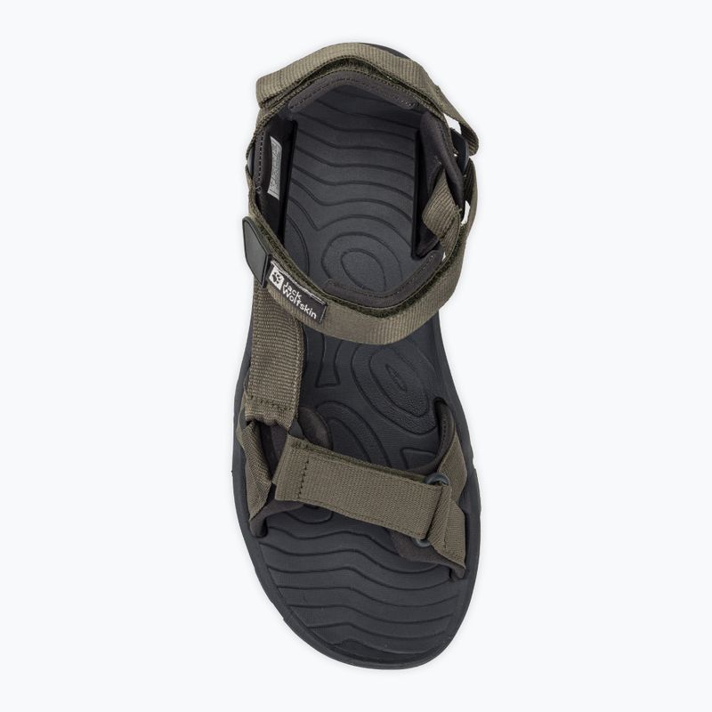 Jack Wolfskin sandali da uomo Lakewood Ride island moss 5