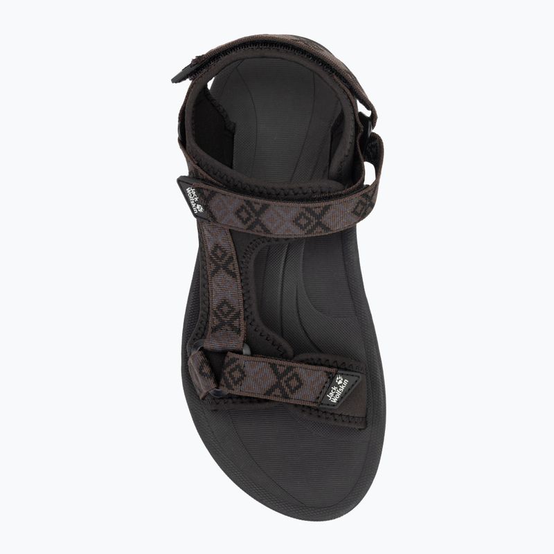 Jack Wolfskin sandali da donna Wave Breaker nero 5