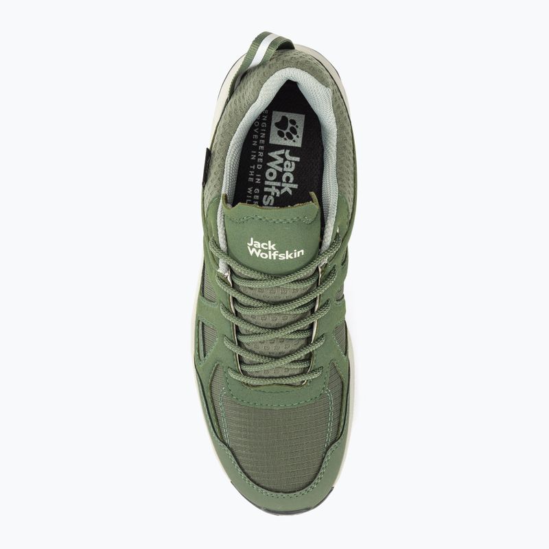 Stivali da trekking Jack Wolfskin da donna Woodland 2 Texapore verde siepe 6