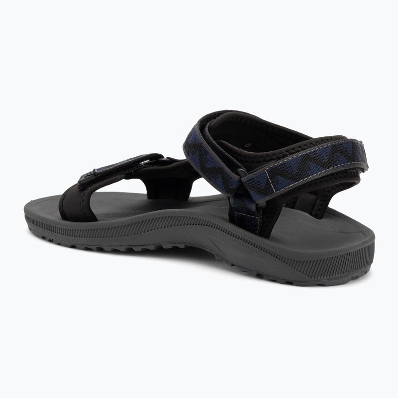 Jack Wolfskin sandali da uomo Wave Breaker nero blu notte 3