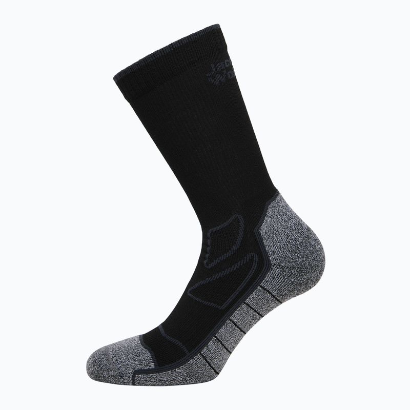 Jack Wolfskin Vojo Sock Cl C calze da trekking nero