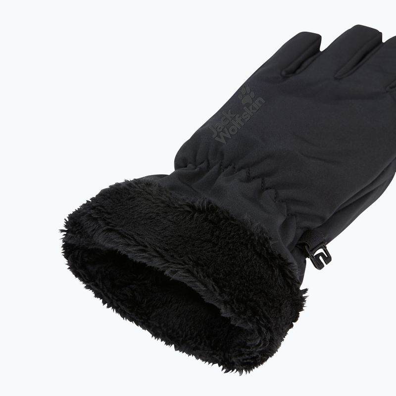 Guanti da trekking Jack Wolfskin Highloft nero 3