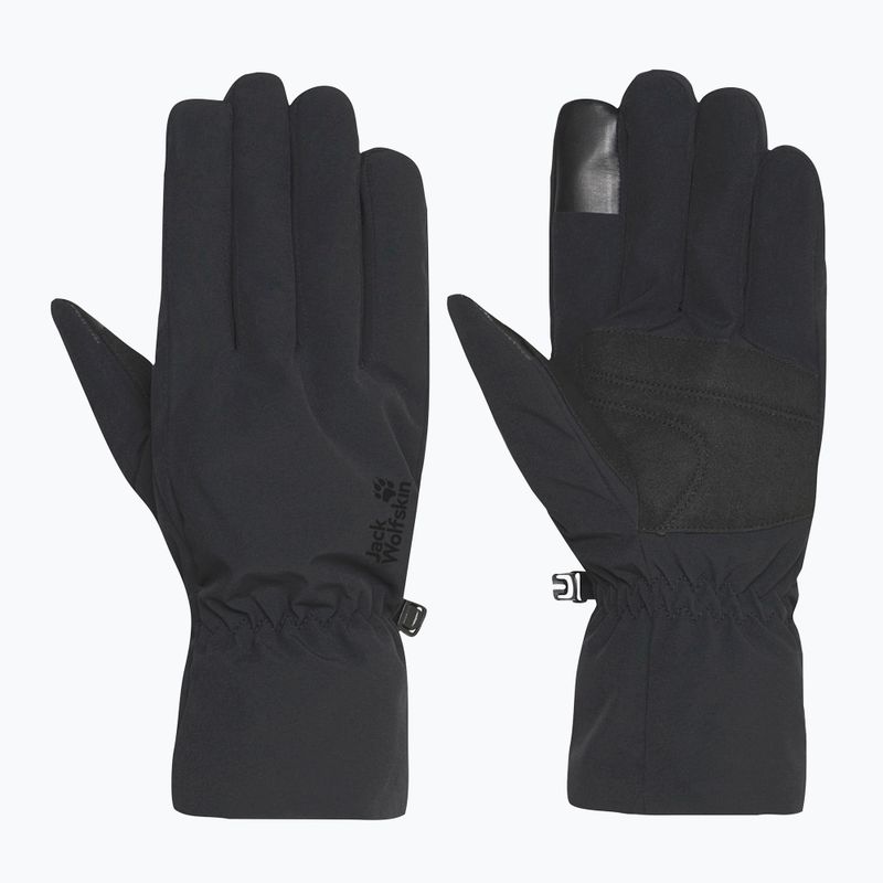 Guanti da trekking Jack Wolfskin Highloft nero
