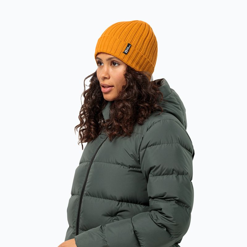 Jack Wolfskin Berretto invernale in maglia a coste con zaffiro 2