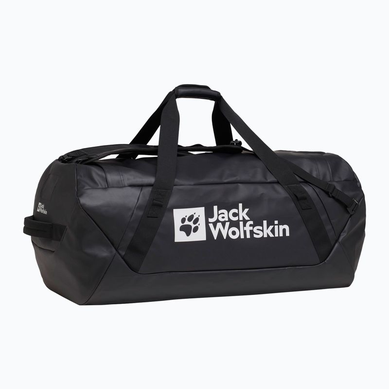 Jack Wolfskin Expdn Duffle 100 l borsa da viaggio nera 2