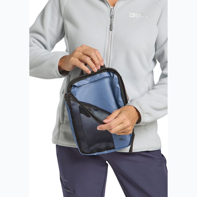 Jack Wolfskin Compression Cube 4 l, organizzatore da viaggio blu elementare 10