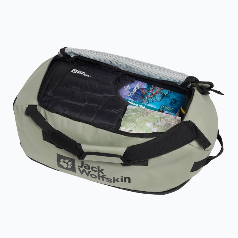 Jack Wolfskin All-In Duffle borsa da viaggio 45 l foglia di menta 5