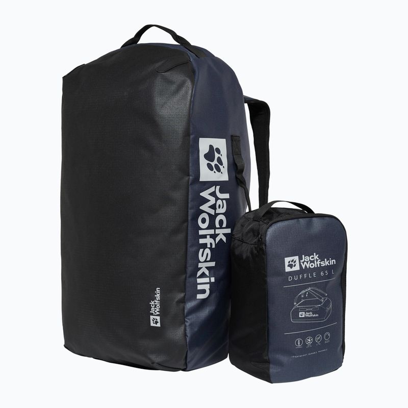 Jack Wolfskin All-In Duffle borsa da viaggio 65 l cielo di mezzanotte 6