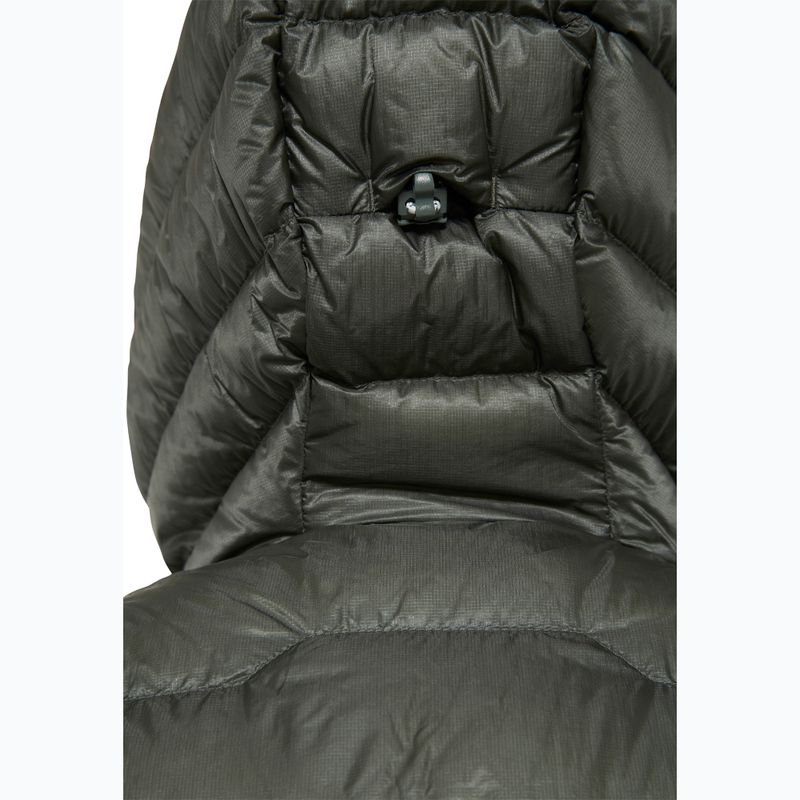 Jack Wolfskin Uomo Alpspitze Down Hoody verde ardesia 10