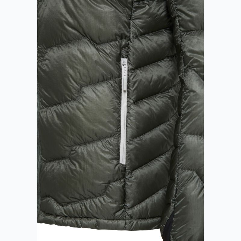 Jack Wolfskin Uomo Alpspitze Down Hoody verde ardesia 13