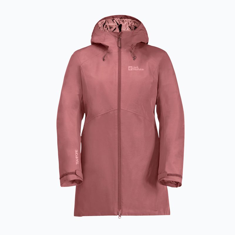 Jack Wolfskin giacca invernale da donna Heidelstein Ins rosso ocra 7