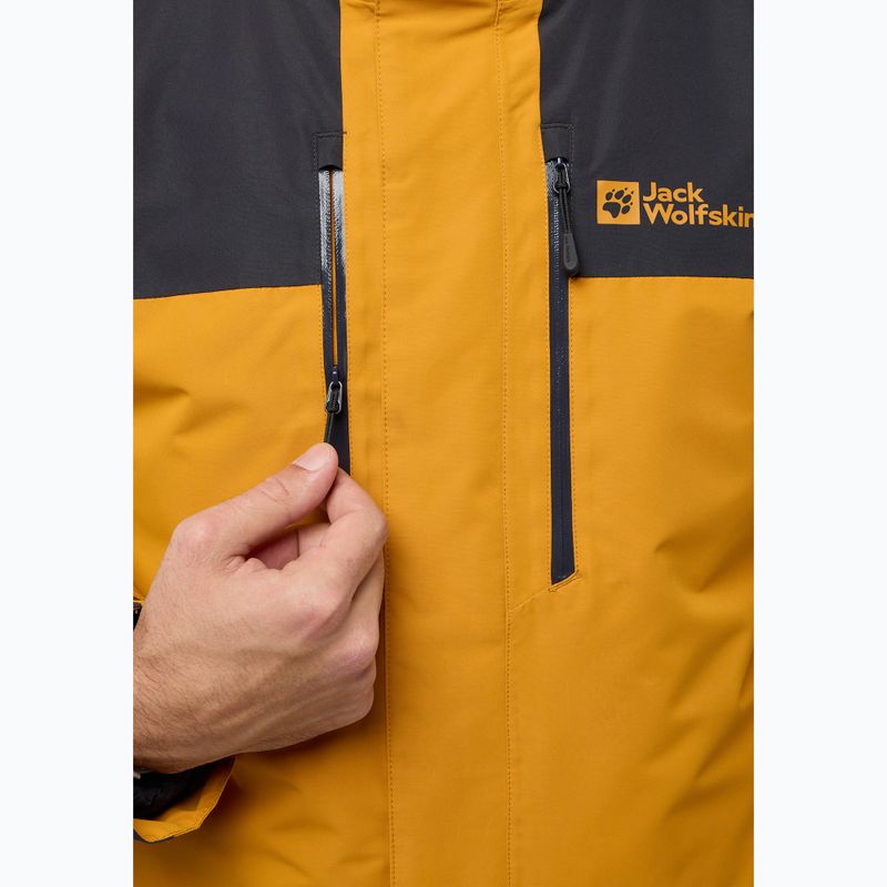 Giacca Jack Wolfskin Jasper 3In1 da uomo, color cartamo 11