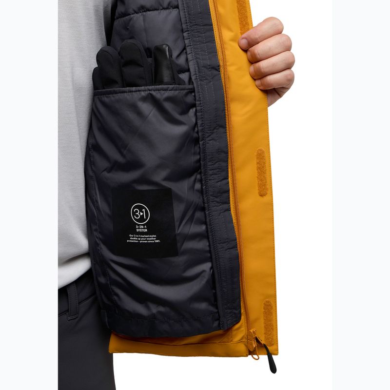 Giacca Jack Wolfskin Jasper 3In1 da uomo, color cartamo 14
