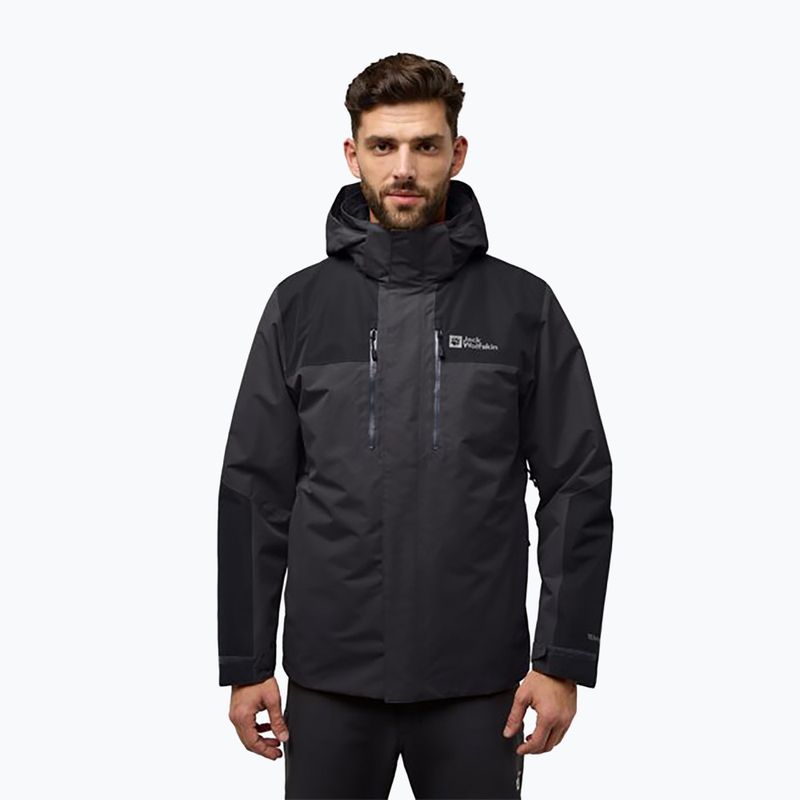 Giacca Jasper 3In1 phantom da uomo di Jack Wolfskin