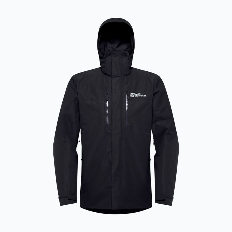 Giacca 3in1 da uomo Jack Wolfskin Jasper 3In1 nera 20