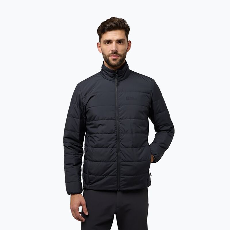 Jack Wolfskin giacca Jasper 3In1 uomo nero oliva 4