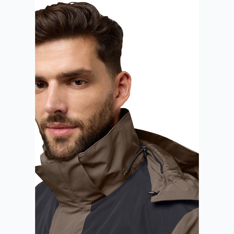 Jack Wolfskin giacca Jasper 3In1 da uomo caffè freddo 7