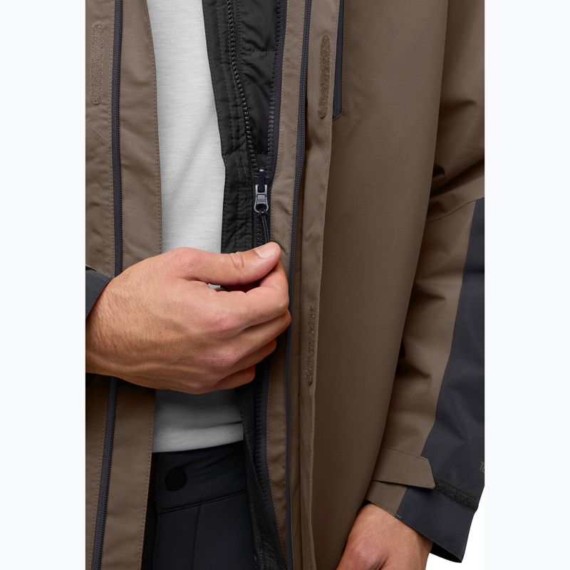 Jack Wolfskin giacca Jasper 3In1 da uomo caffè freddo 16