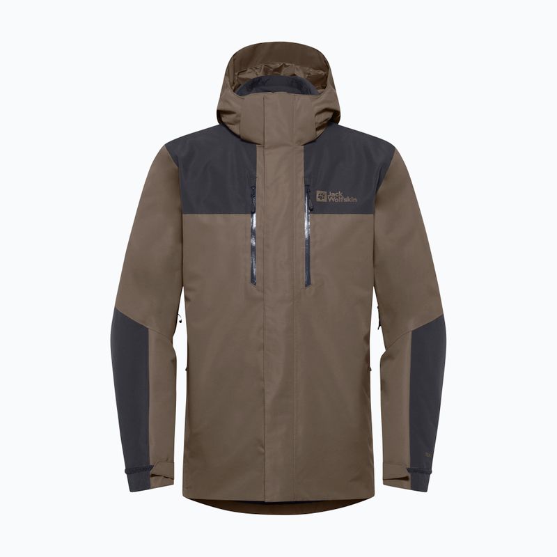 Jack Wolfskin giacca Jasper 3In1 da uomo caffè freddo 17