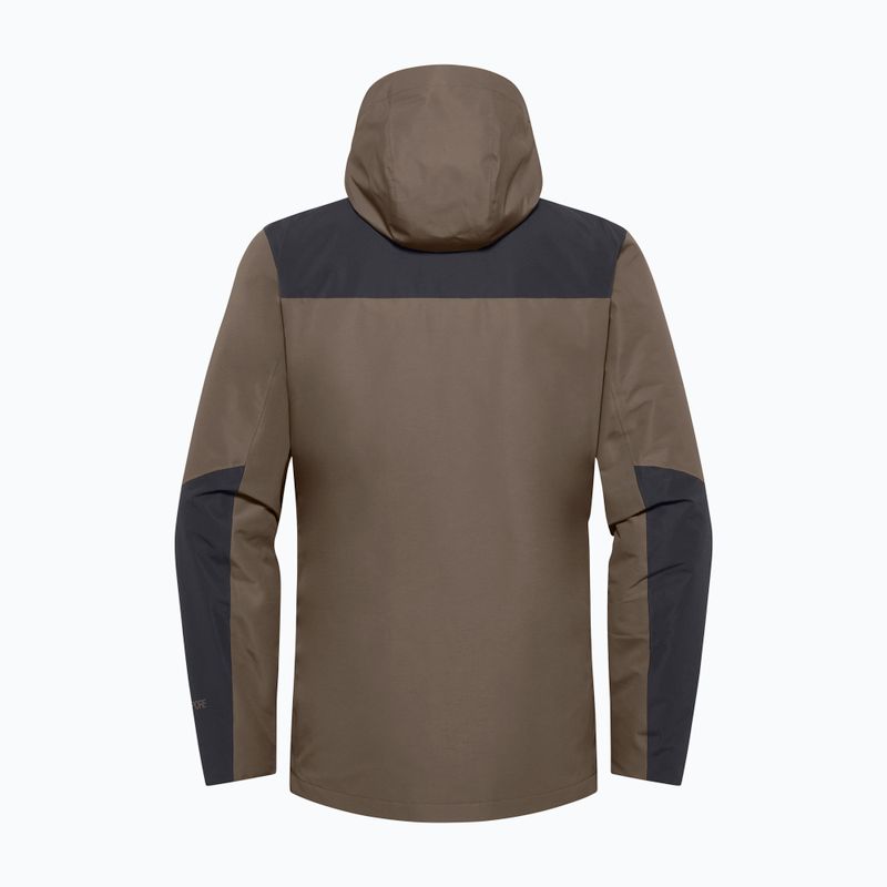 Jack Wolfskin giacca Jasper 3In1 da uomo caffè freddo 19