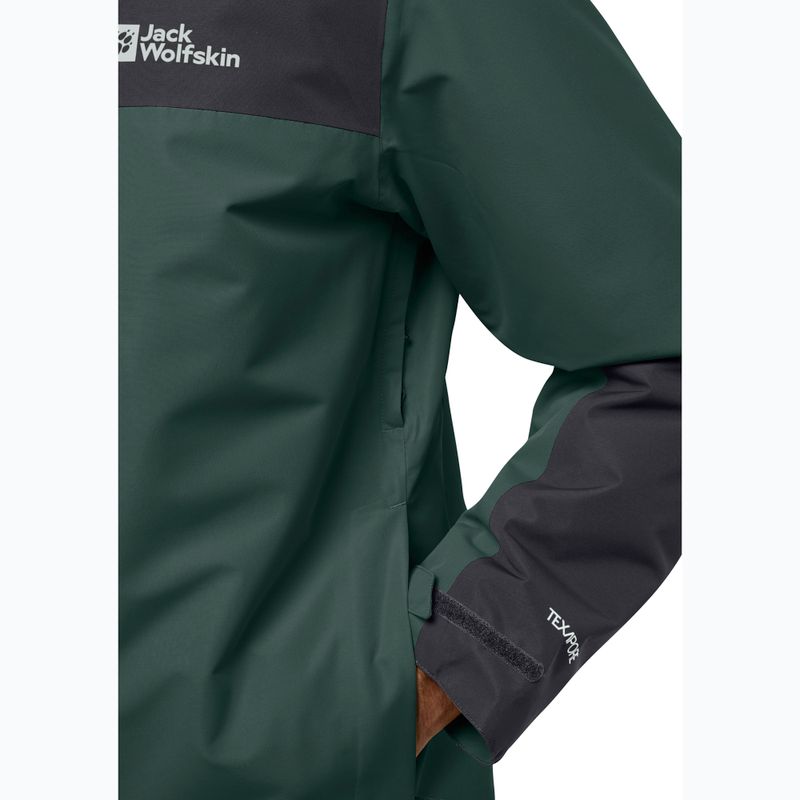 Jack Wolfskin giacca Jasper 3In1 uomo nero oliva 10