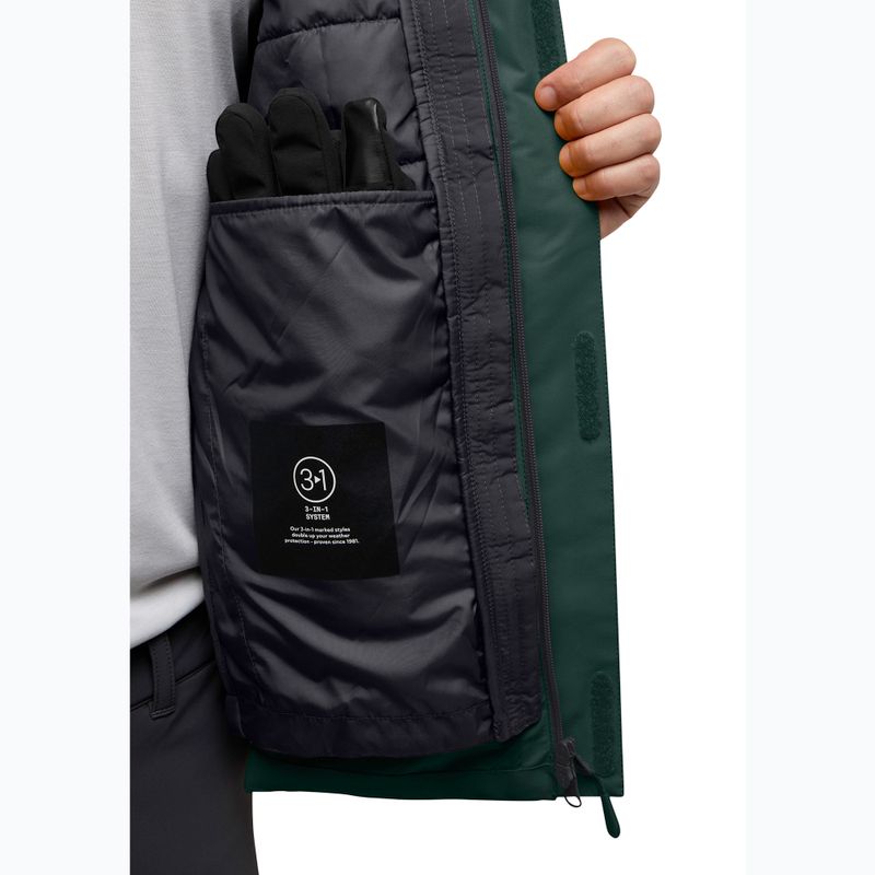 Jack Wolfskin giacca Jasper 3In1 uomo nero oliva 14