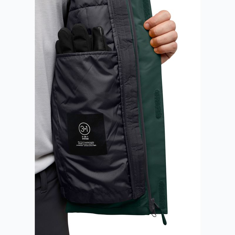 Jack Wolfskin giacca Jasper 3In1 uomo nero oliva 15