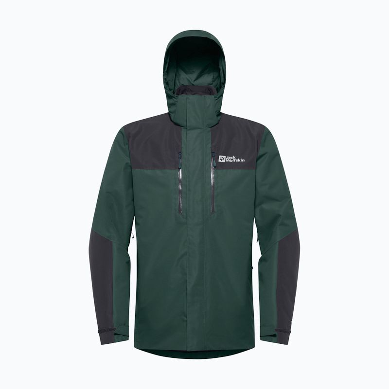 Jack Wolfskin giacca Jasper 3In1 uomo nero oliva 18