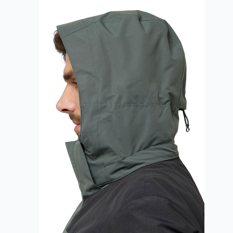 Giacca Jack Wolfskin 3In1 da uomo Romberg verde ardesia 7