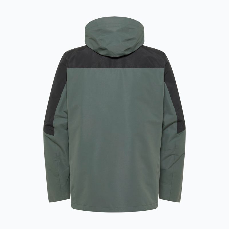 Giacca Jack Wolfskin 3In1 da uomo Romberg verde ardesia 19