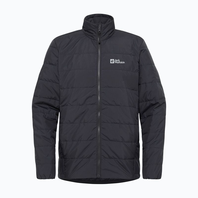 Giacca Jack Wolfskin 3In1 da uomo Romberg verde ardesia 23