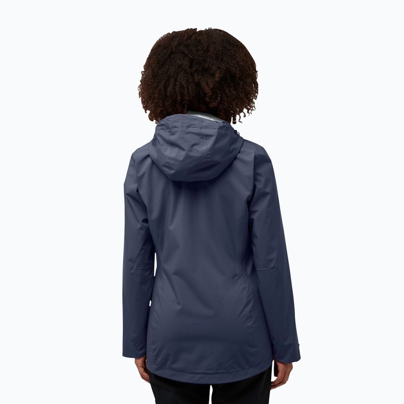 Felpa in pile Jack Wolfskin 3In1 da donna Rotwand grafite 2