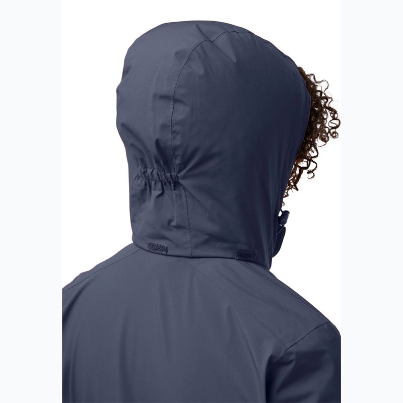 Felpa in pile Jack Wolfskin 3In1 da donna Rotwand grafite 6