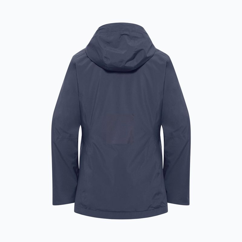 Felpa in pile Jack Wolfskin 3In1 da donna Rotwand grafite 12