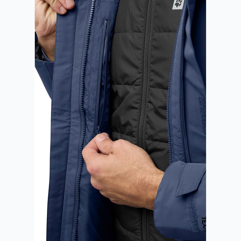 Jack Wolfskin giacca 3 in 1 da uomo Romberg 3In1 cielo di mezzanotte 12