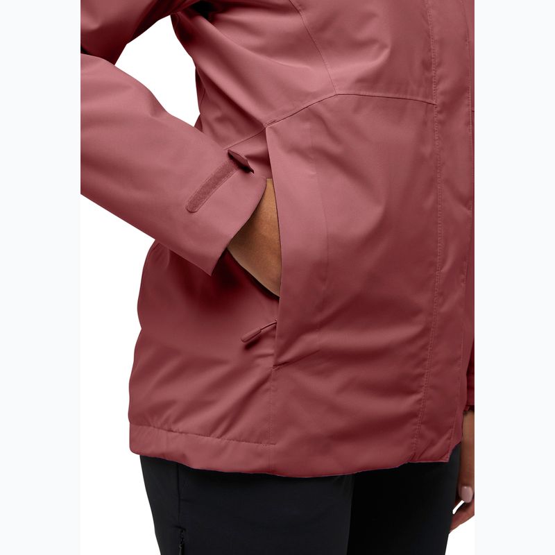 Jack Wolfskin donna Rotwand 3In1 felpa in pile rosso ocra 7