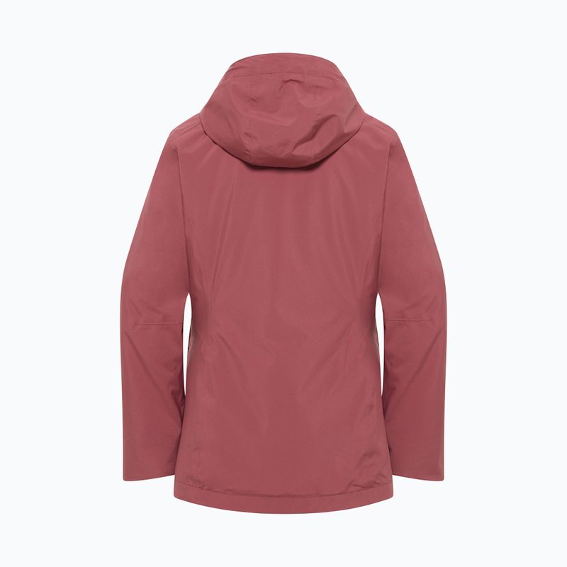 Jack Wolfskin donna Rotwand 3In1 felpa in pile rosso ocra 14