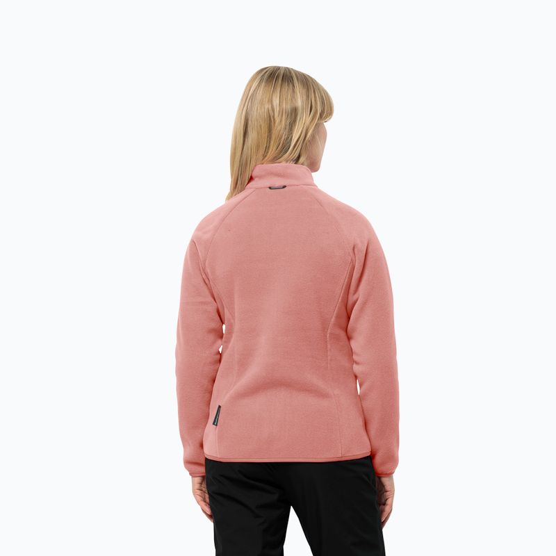 Jack Wolfskin giacca Moonrise 3In1 donna rosso ocra 7