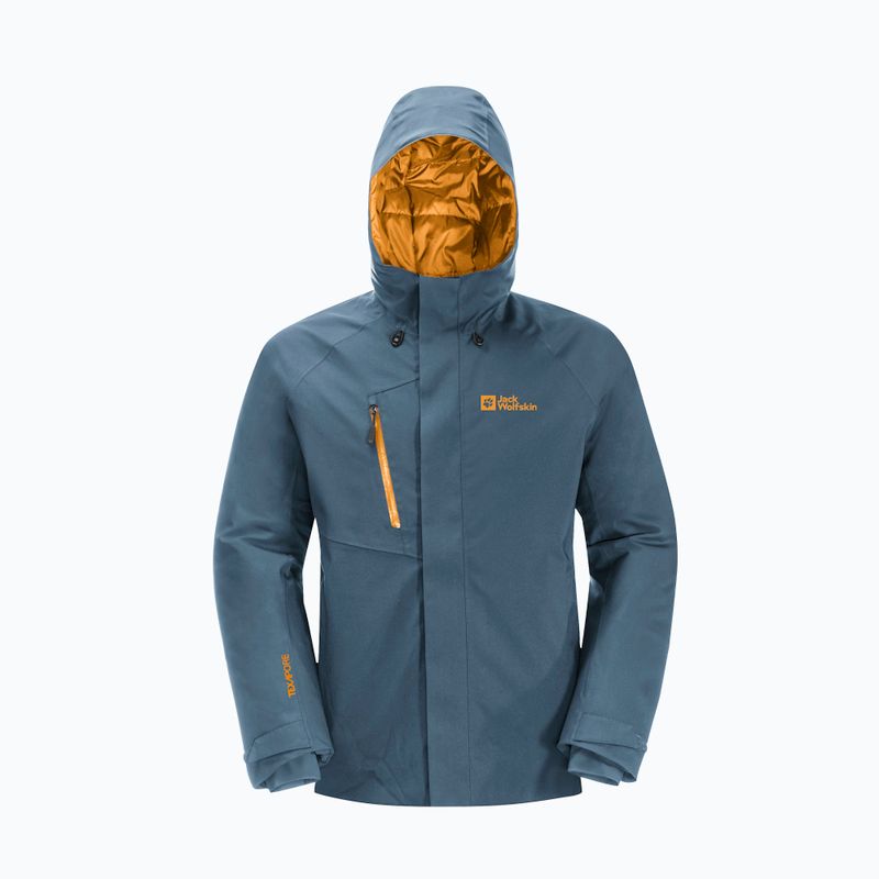 Jack Wolfskin giacca invernale da uomo Troposphere Ins cielo di mezzanotte 8