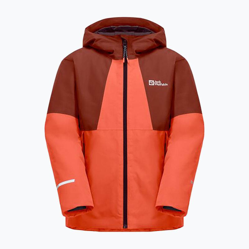 Jack Wolfskin piumino da bambino Actamic 2L Ins arancio corallo 4