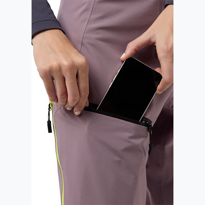 Pantaloni da sci Jack Wolfskin Alpspitze Tour 3L da donna wild blossom 5