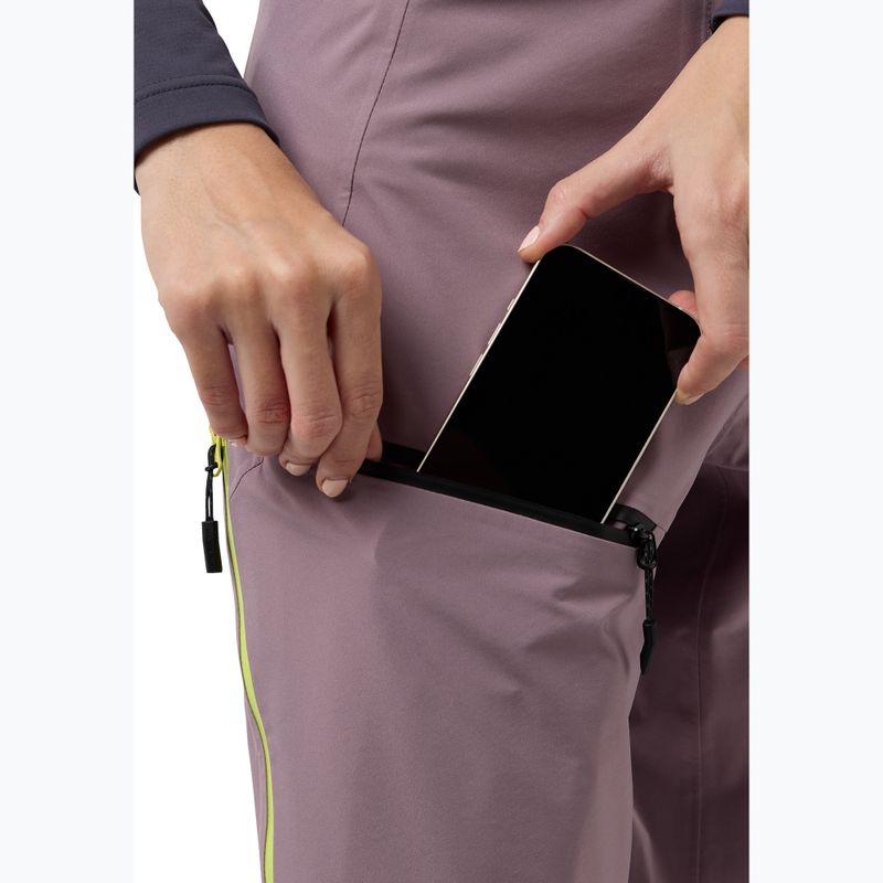 Pantaloni da sci Jack Wolfskin Alpspitze Tour 3L da donna wild blossom 6