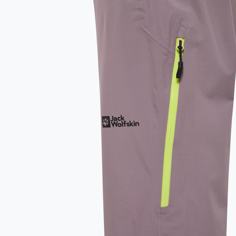 Pantaloni da sci Jack Wolfskin Alpspitze Tour 3L da donna wild blossom 11